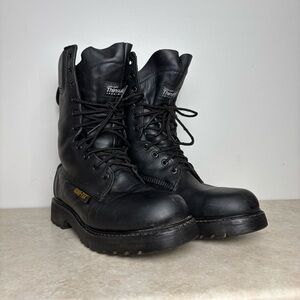 Prospector Leather Combat Boots, Size 6.5 EE,Military, Uniform,Goretex,Insulated